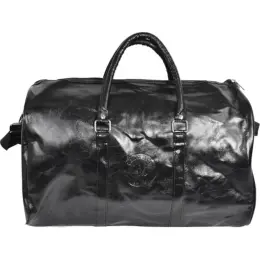 Urban Man High Key PU Weekender Black Front